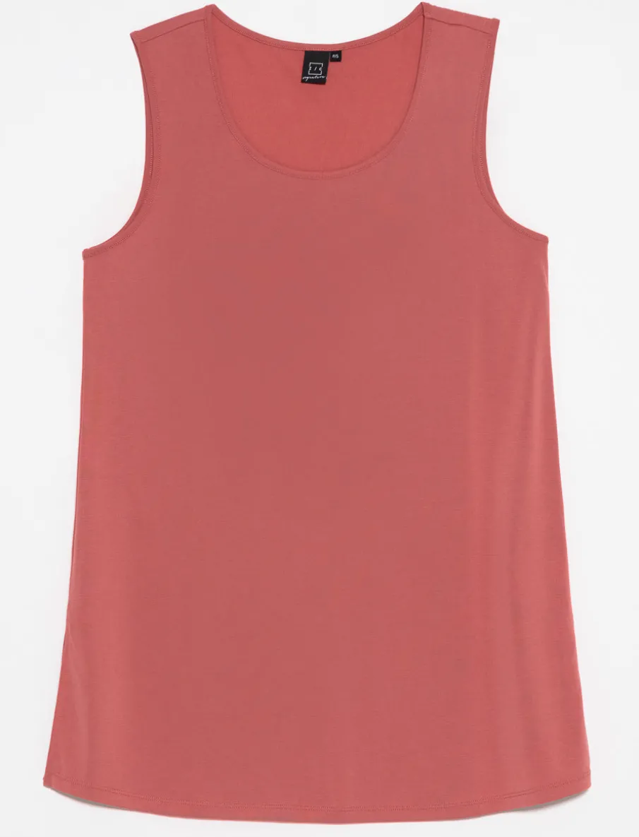 Solid Long Tank Top