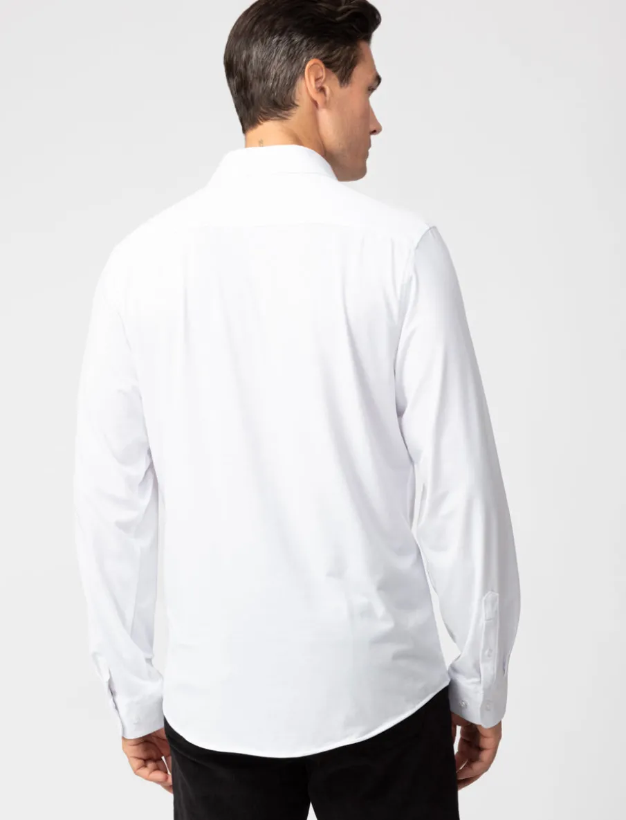 Solid Long-sleeve Shirt