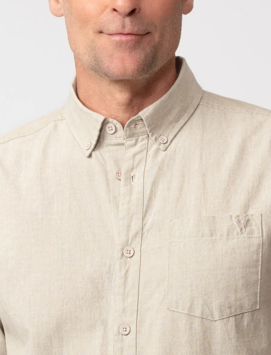 Solid Long-sleeve Shirt