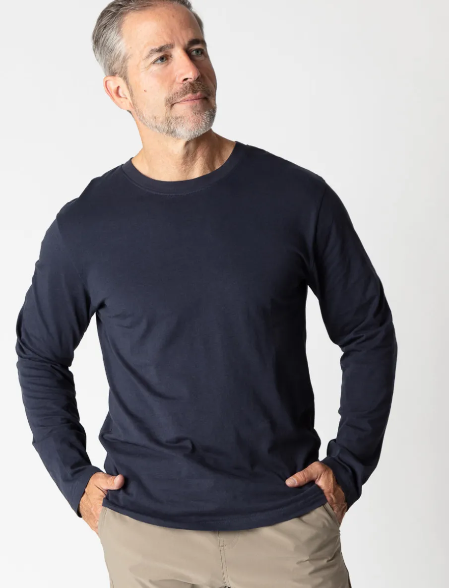 Solid Long-sleeve T-shirt