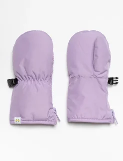 Solid Mittens with Zippers