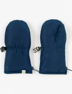 Solid Mittens with Zippers