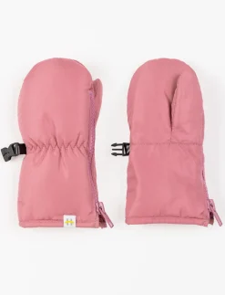 Solid Mittens with Zippers