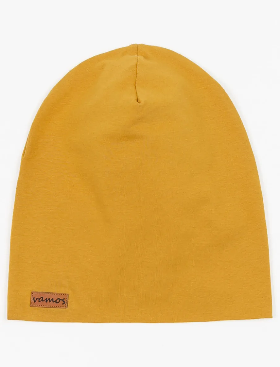 Solid Organic Cotton Beanie - Children
