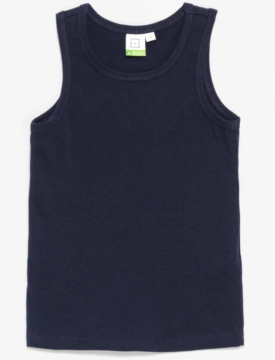 Solid Organic Cotton Tank Top
