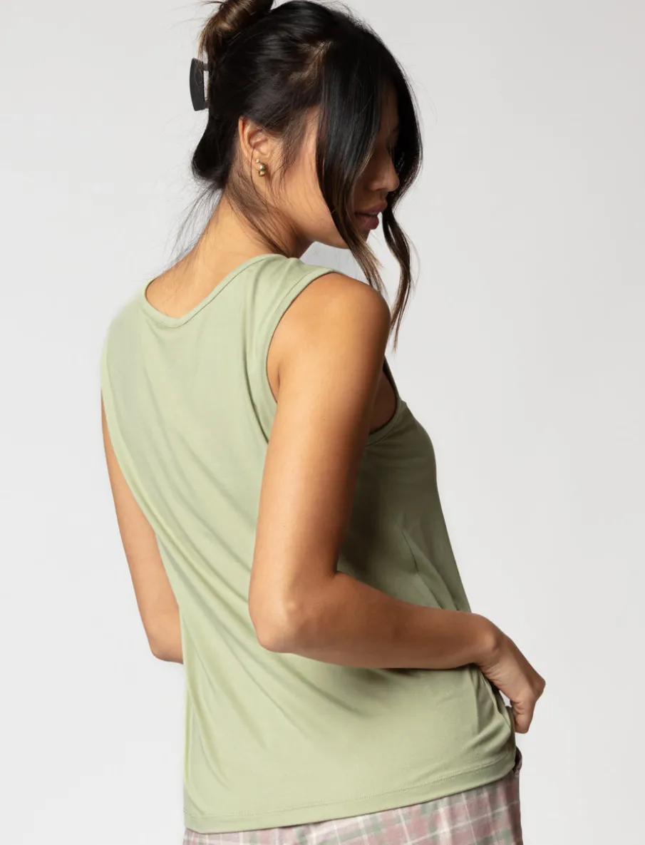 Solid PJ Tank Top