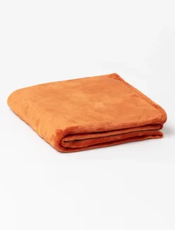 Solid Plush Throw