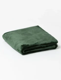 Solid Plush Throw