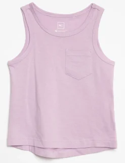 Solid Pocket Tank Top