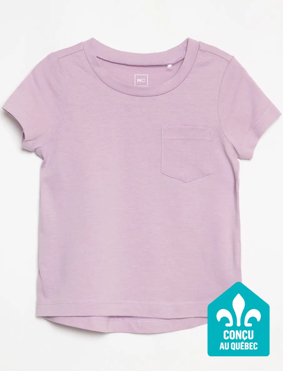 Solid Pocket T-shirt