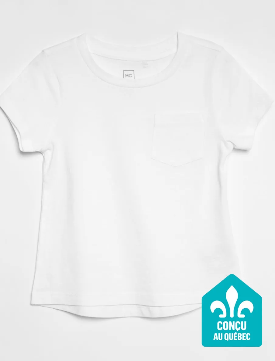 Solid Pocket T-shirt