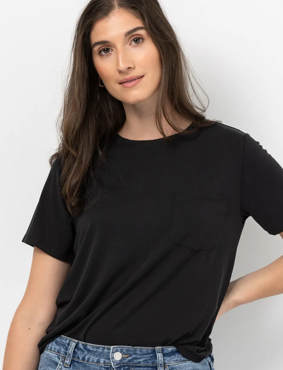 Solid Pocket T-shirt