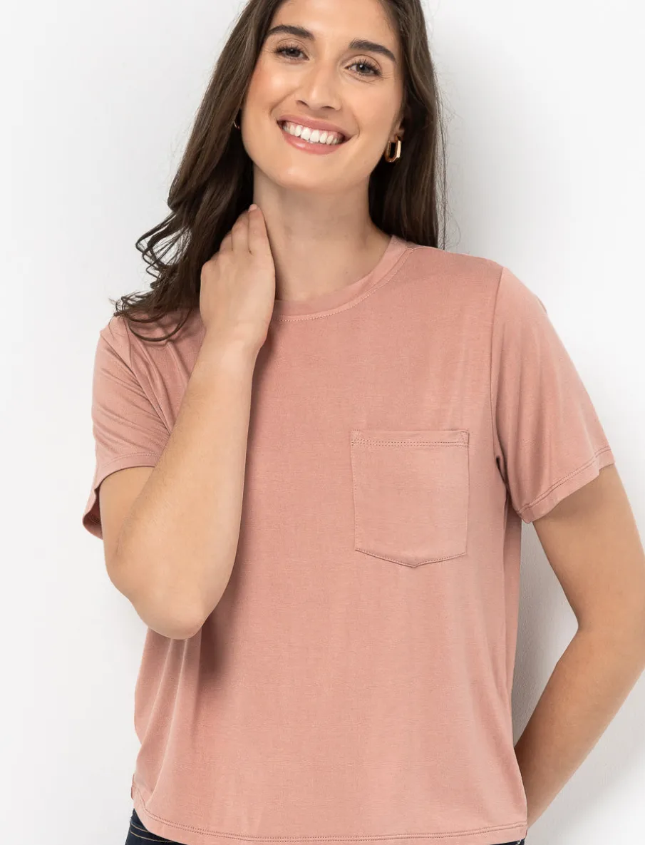 Solid Pocket T-shirt