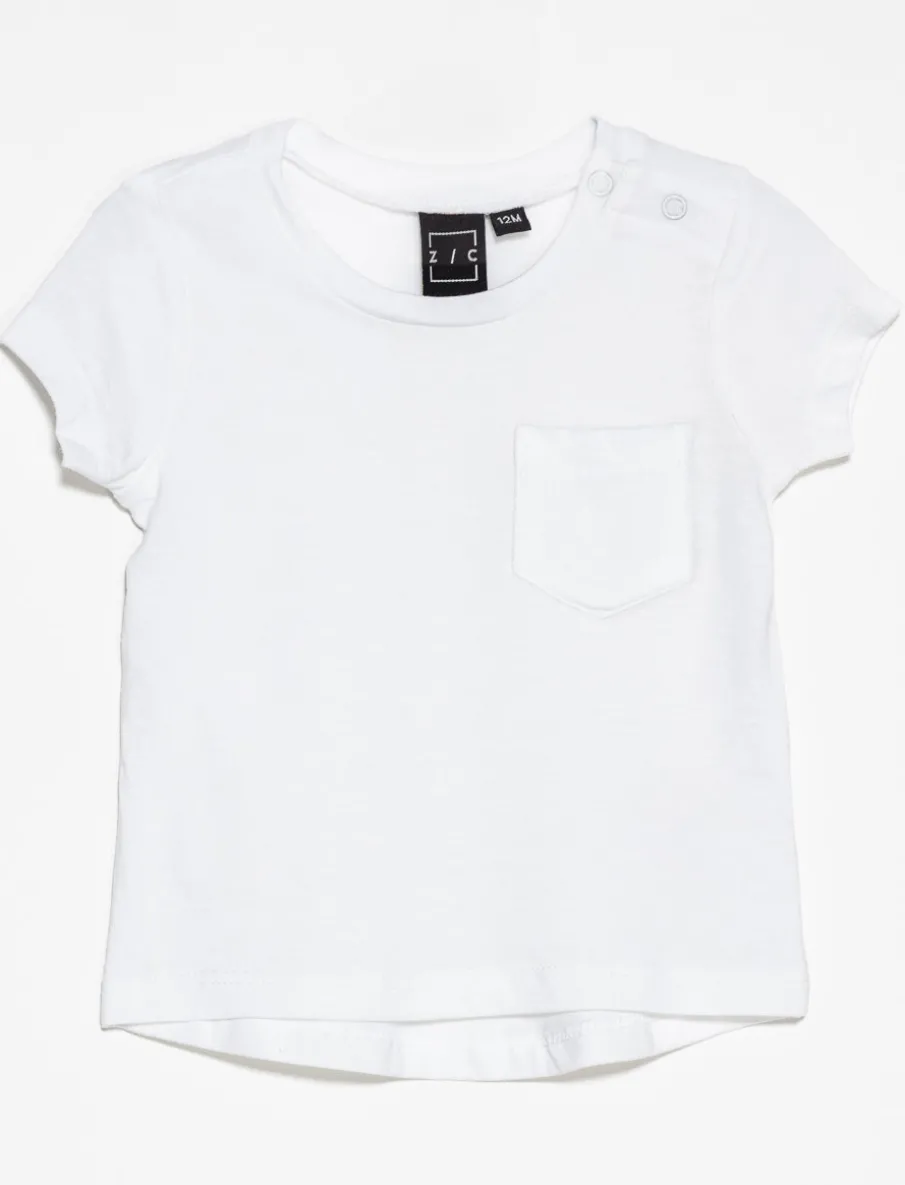 Solid Pocket T-shirt
