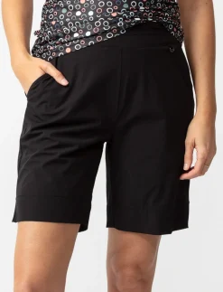 Solid Pull-on Bermudas
