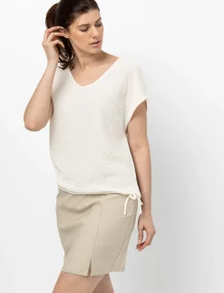 Solid Pull-on Skort