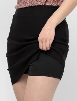Solid Pull-on Skort