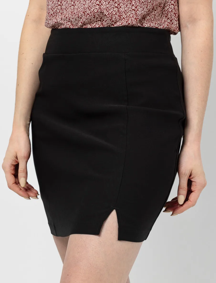 Solid Pull-on Skort