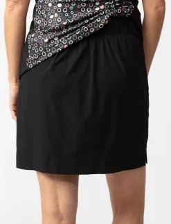 Solid Pull-on Skort