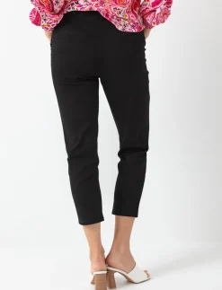 Solid Regular Waist Pants