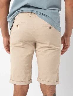 Solid Regular-rise Shorts