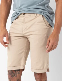 Solid Regular-rise Shorts