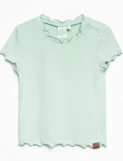 Solid Ribbed T-shirt