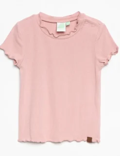 Solid Ribbed T-shirt