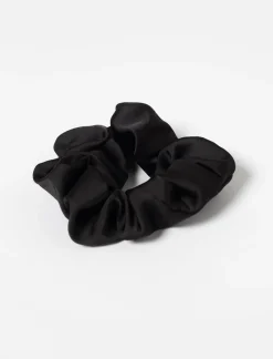 Solid Satin Scrunchie