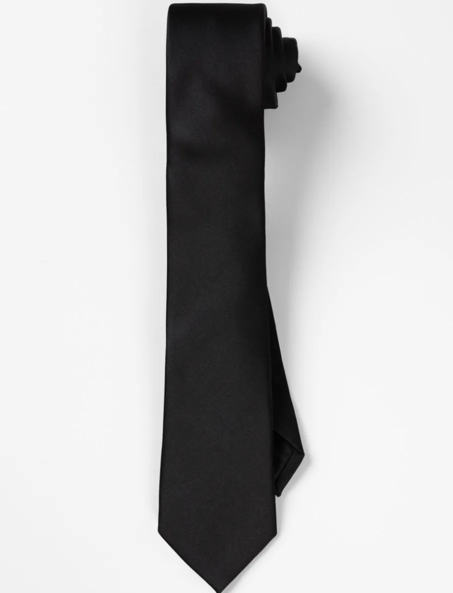 Solid Satin Tie
