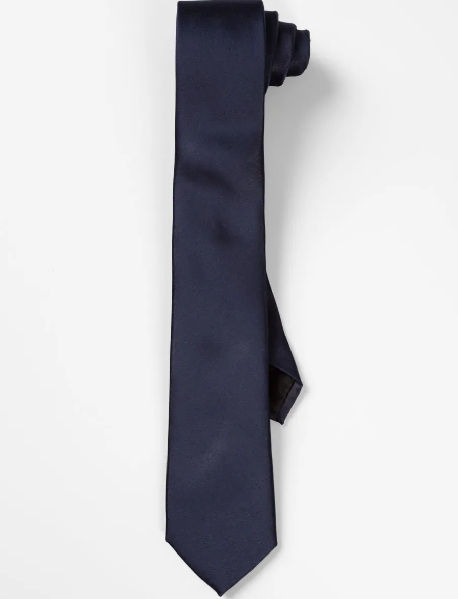 Solid Satin Tie