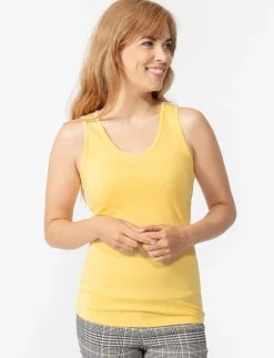 Solid Scoop-neck Tank