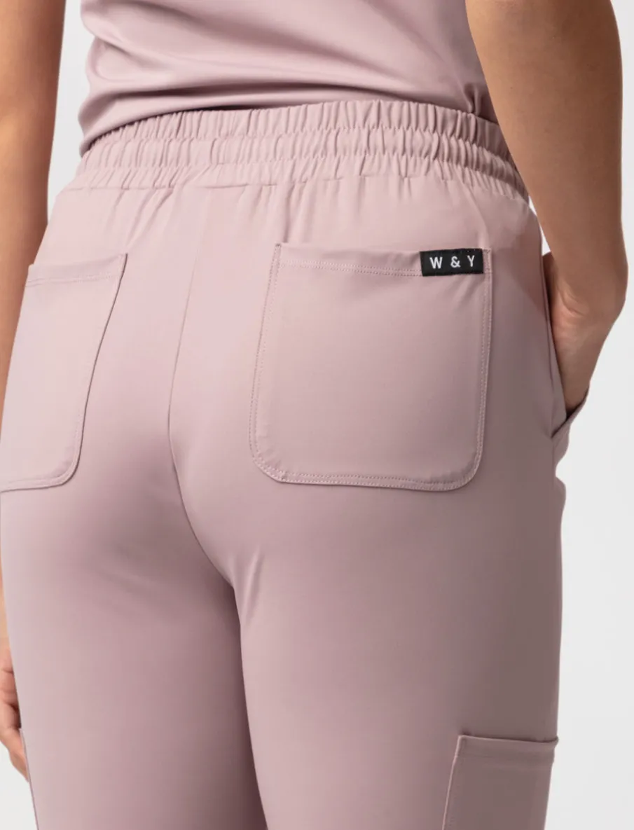 Solid Scrub Pants