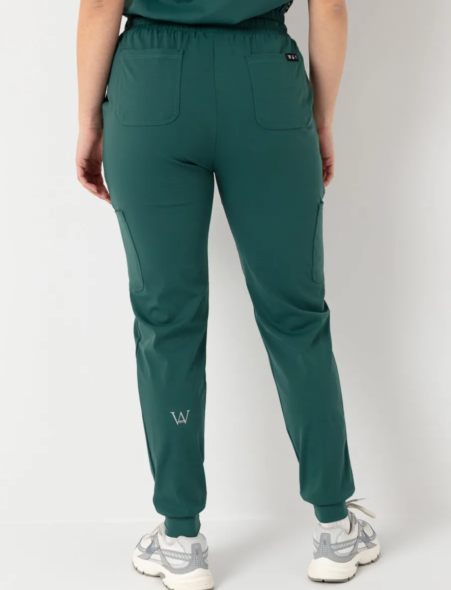 Solid Scrub Pants