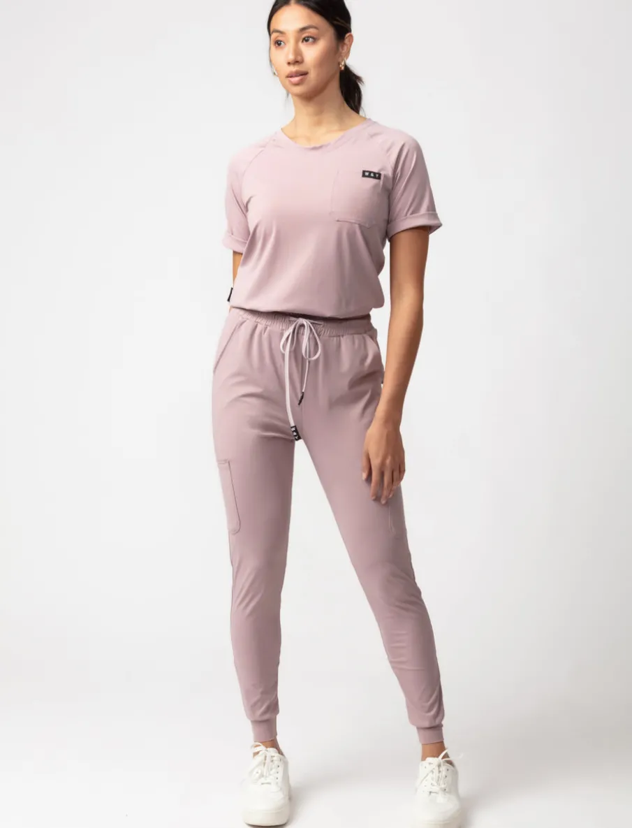 Solid Scrub Pants