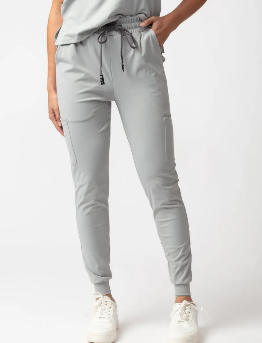 Solid Scrub Pants