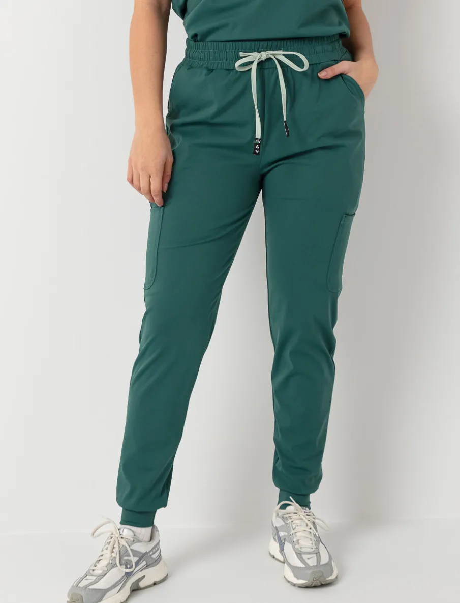 Solid Scrub Pants