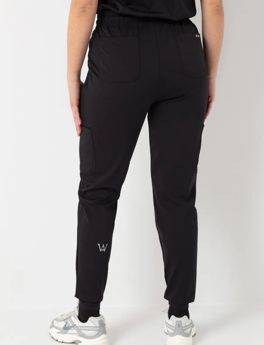 Solid Scrub Pants