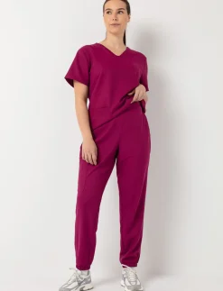 Solid Scrub Pants