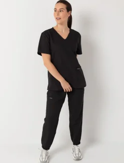 Solid Scrub Pants