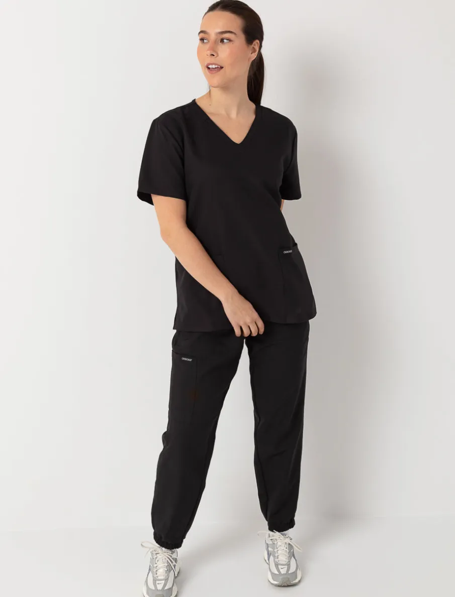 Solid Scrub Pants