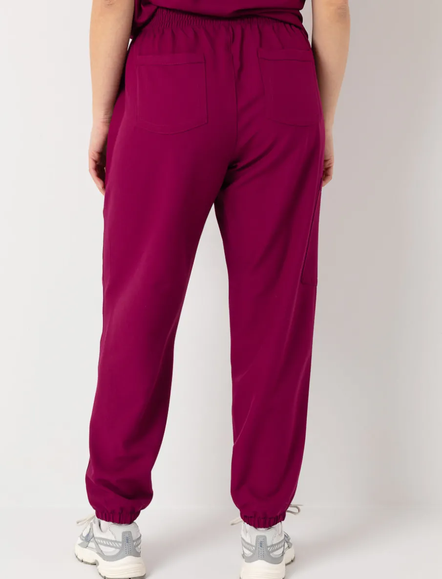 Solid Scrub Pants