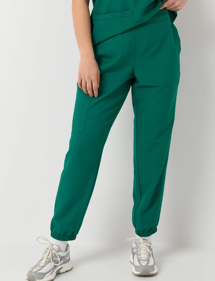 Solid Scrub Pants