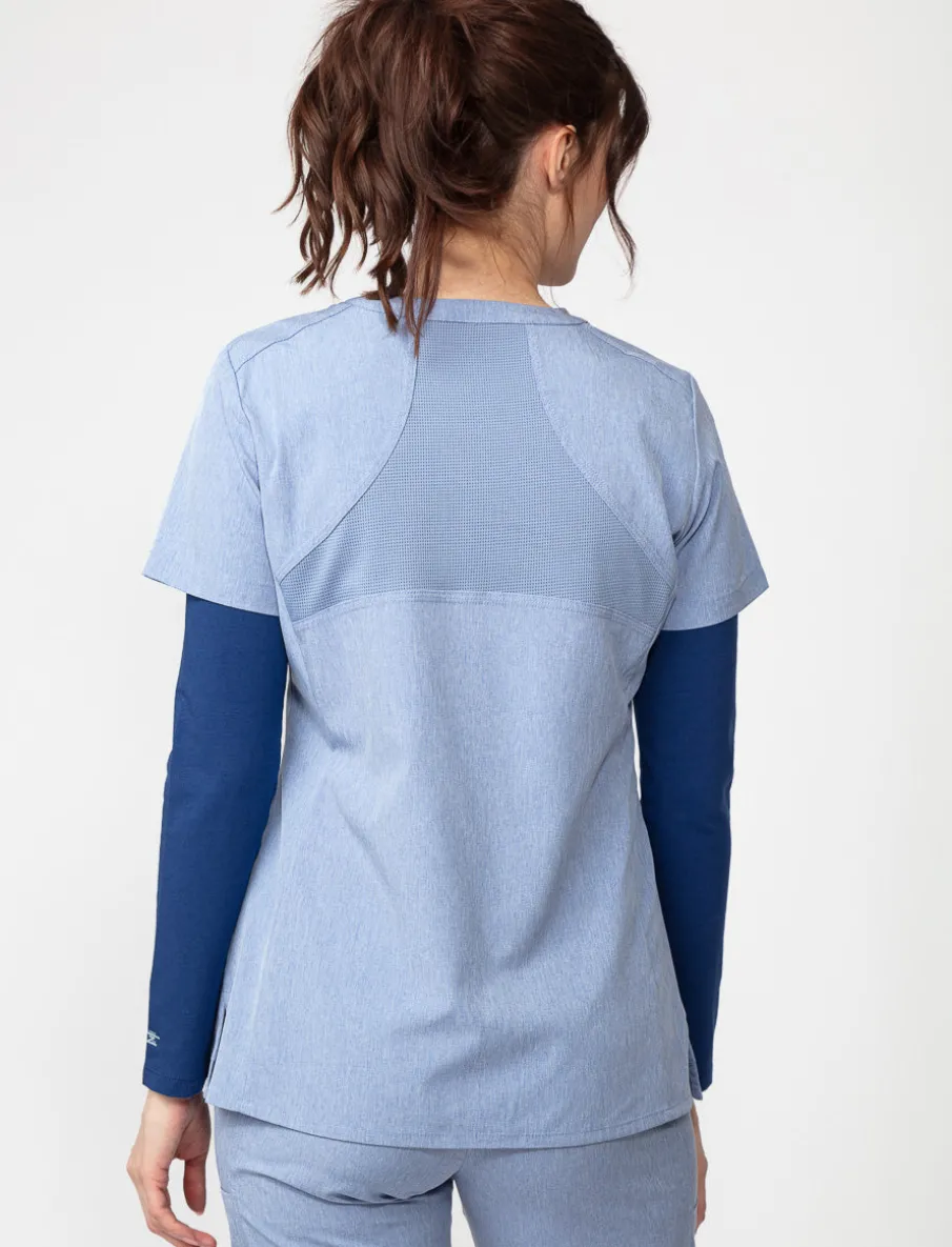 Solid Scrub Top