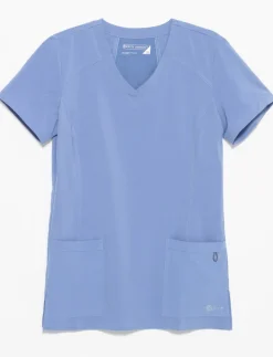 Solid Scrub Top
