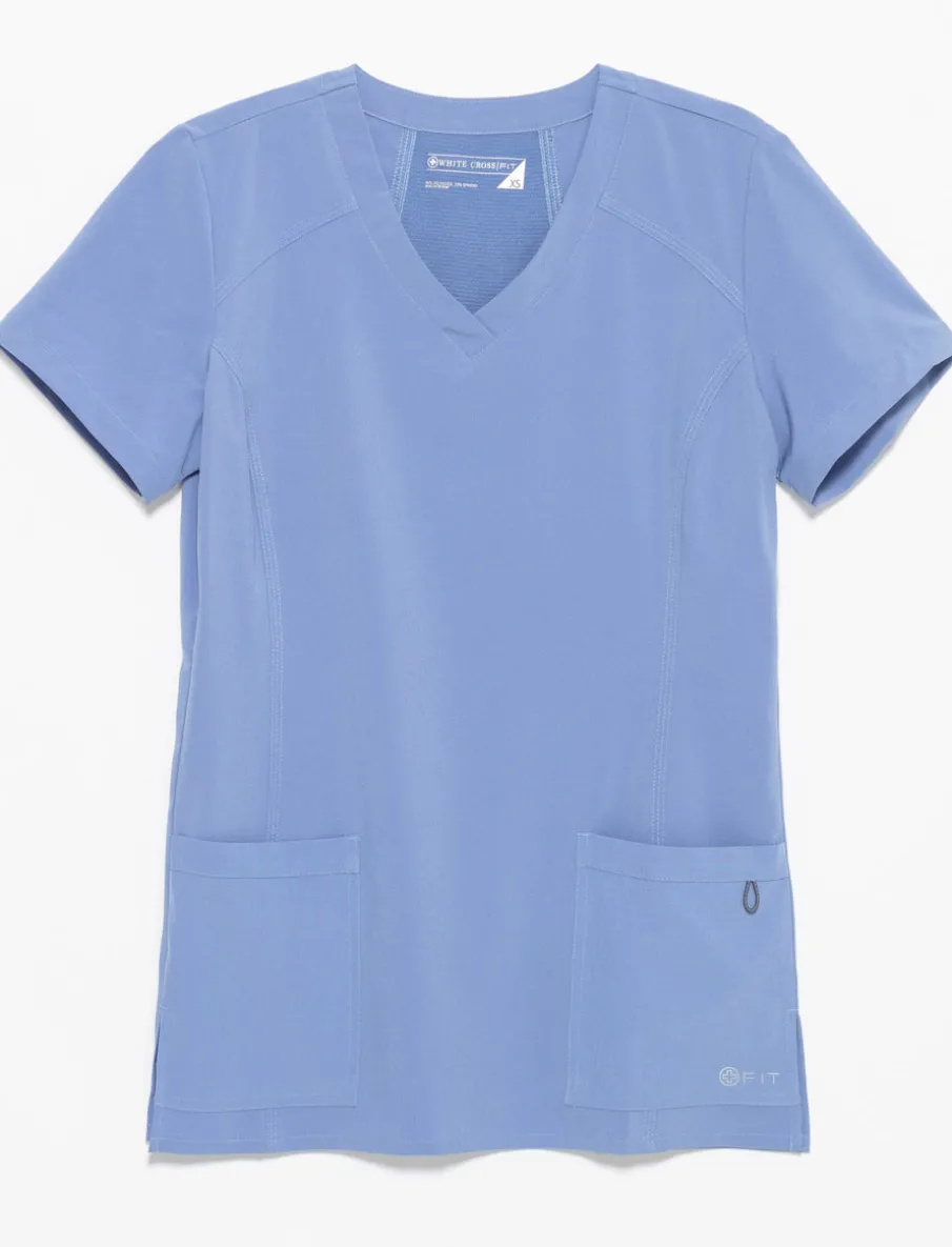 Solid Scrub Top
