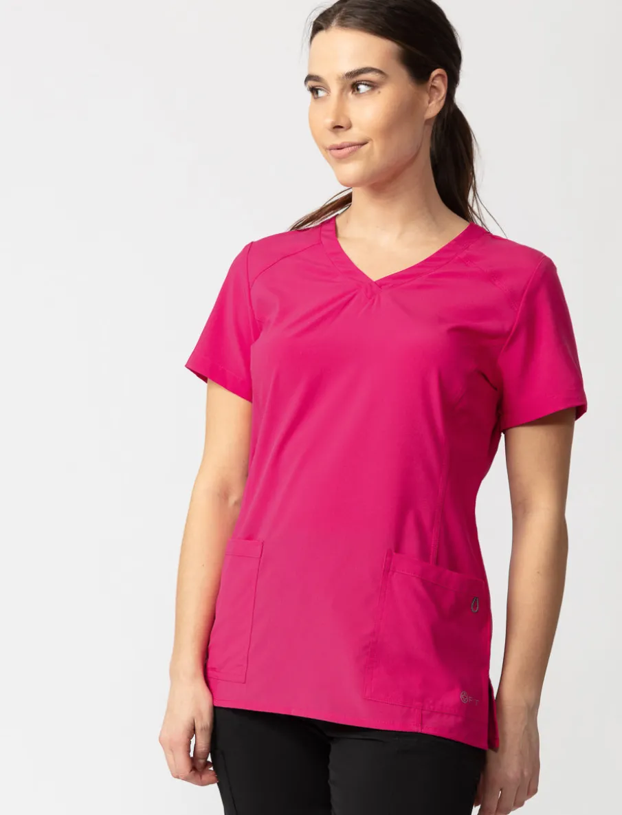Solid Scrub Top