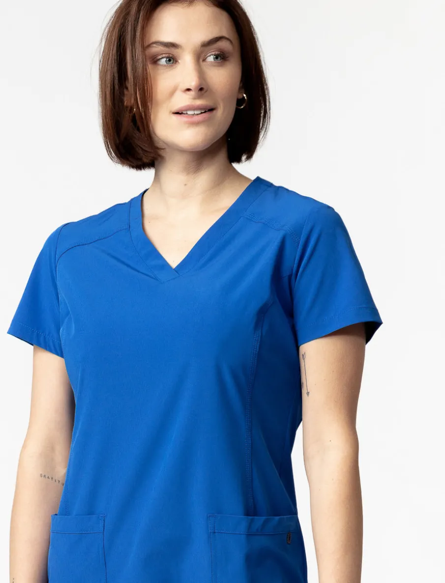 Solid Scrub Top