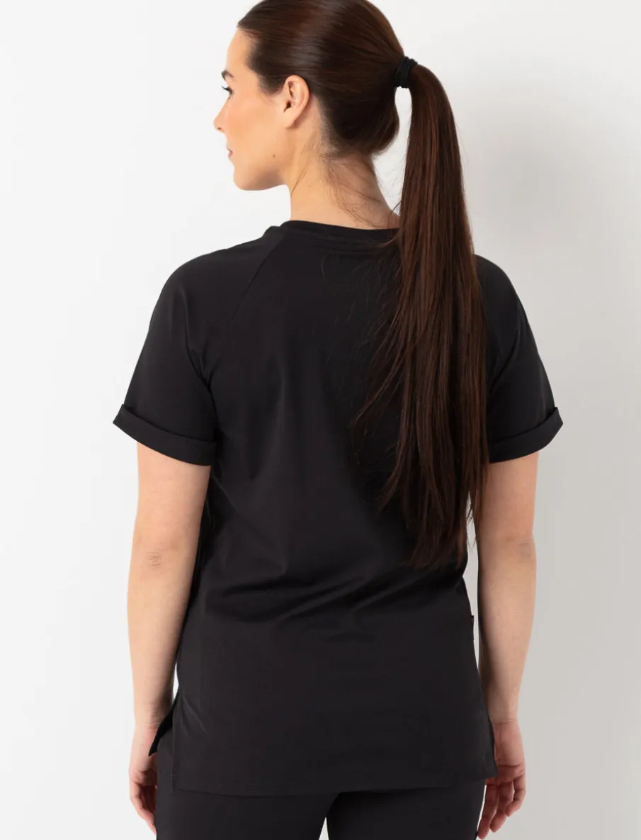 Solid Scrub Tunic