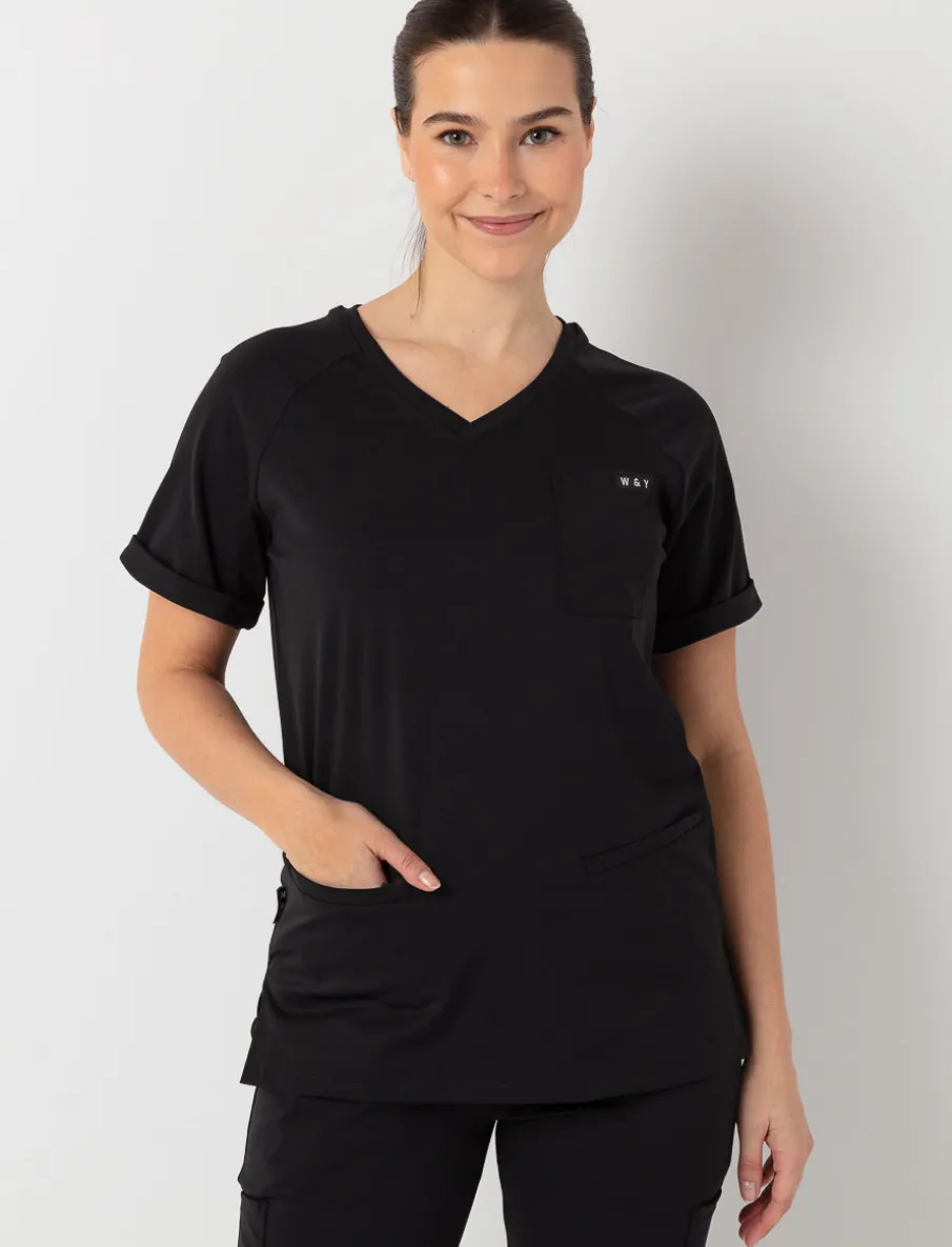 Solid Scrub Tunic